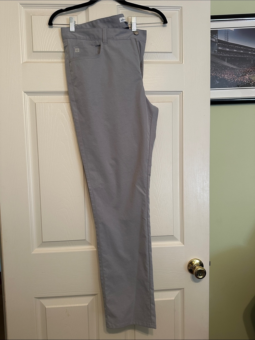 Peter Millar Light Gray Chinos